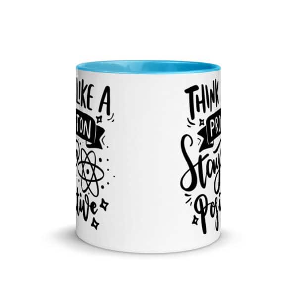 white ceramic mug with color inside blue 11oz front 6300ff80d0ceb