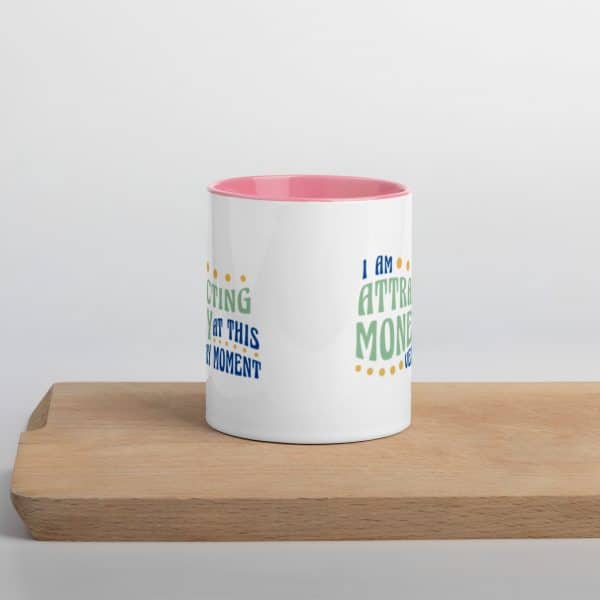 white ceramic mug with color inside pink 11oz front 630de2b4b9d1d
