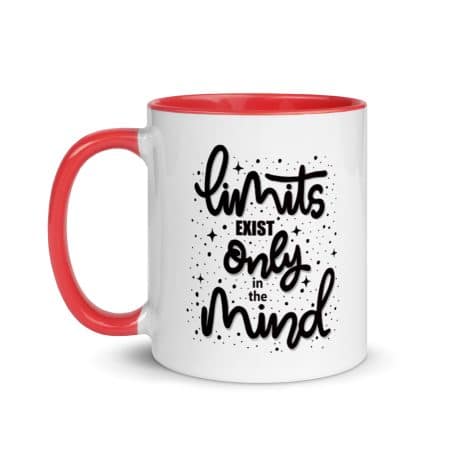 Mug With Color Inside With Positive Saying