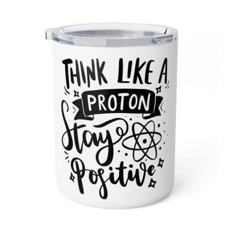 Insulated Coffee Mug With Positive Saying