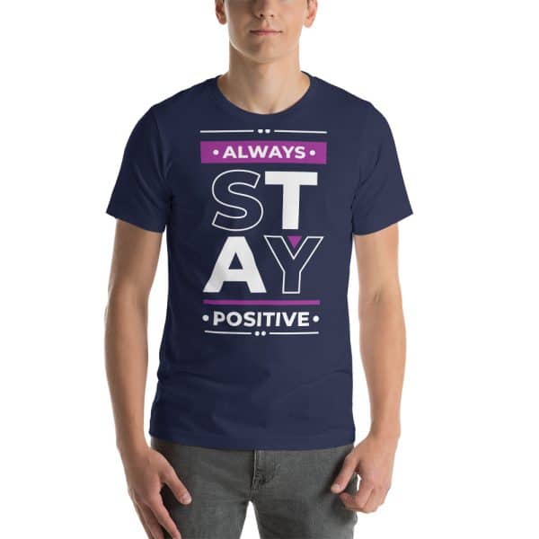 unisex staple t shirt navy front 631636375d46b