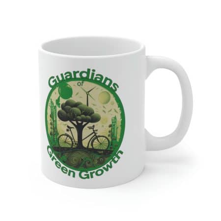 Guardians of Green Growth Coffee Mug - Start Your Day with a Commitment to Sustainability