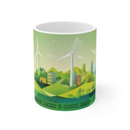 Whirlwinds of Change Ceramic Mug: Energize Your Mornings with a Sustainable Twist!