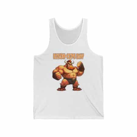 Shop the Funny Gym Tank Tee - High-quality, Unisex Jersey Tank Top