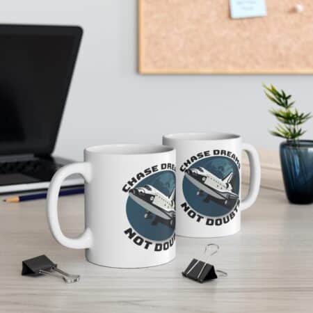 Personalized Ceramic Coffee Mug - Positive Thinker's Coffee Mug
