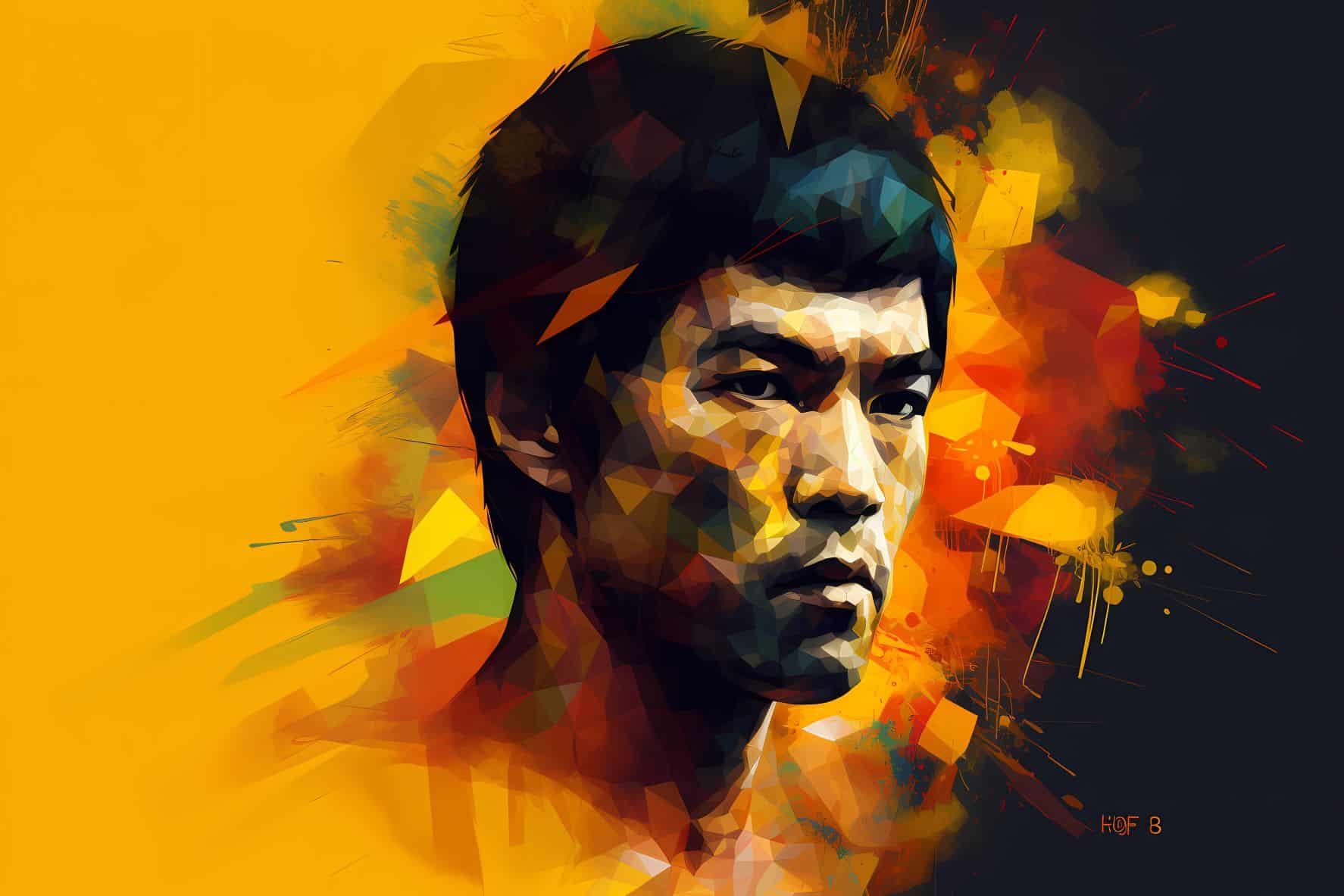 Bruce Lee Illustrated