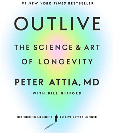 Bestselling Longevity Book - Outlive By Peter Attia MD