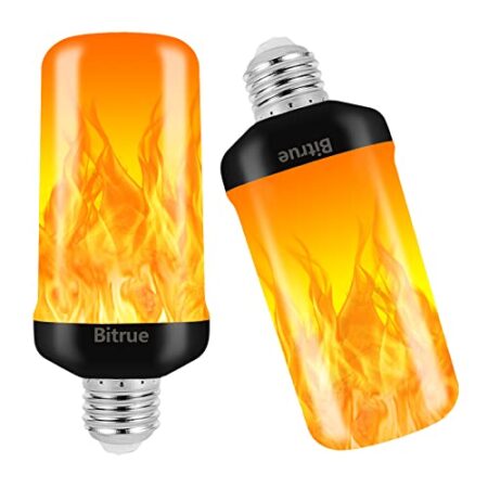 LED Flame Bulbs - 2-Pack For Parties And Holidays