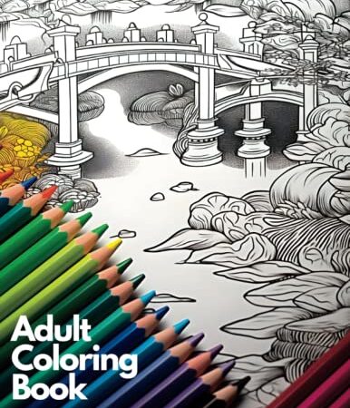 Colorful Japan: An Adult Coloring Journey