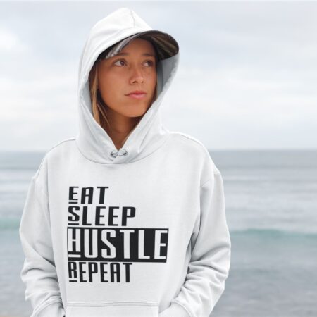 Upgrade Your Comfort and Style with the Hustler Hoodie | Cotton-Polyester Blend Hooded Sweatshirt