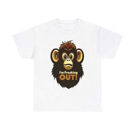 Funny Monkey Heavy Cotton Tee