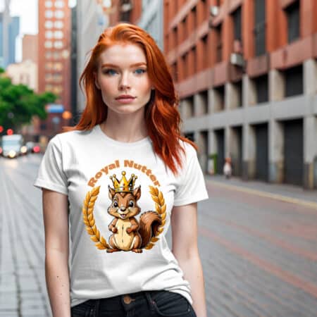 Funny Squirrel T-Shirt - King Nutter 🐿️👑